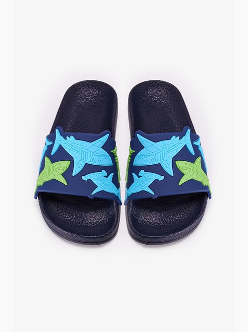 Enfant claquettes requin penti - Kiabi Enfant claquettes requin penti - Kiabi
