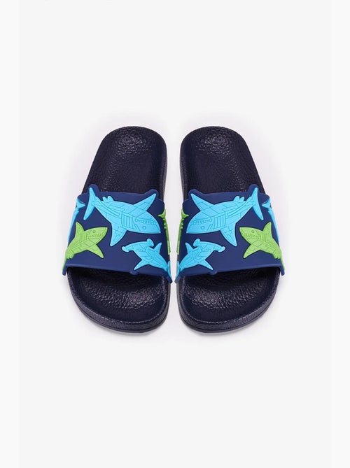 Enfant claquettes requin penti - Kiabi Enfant claquettes requin penti - Kiabi