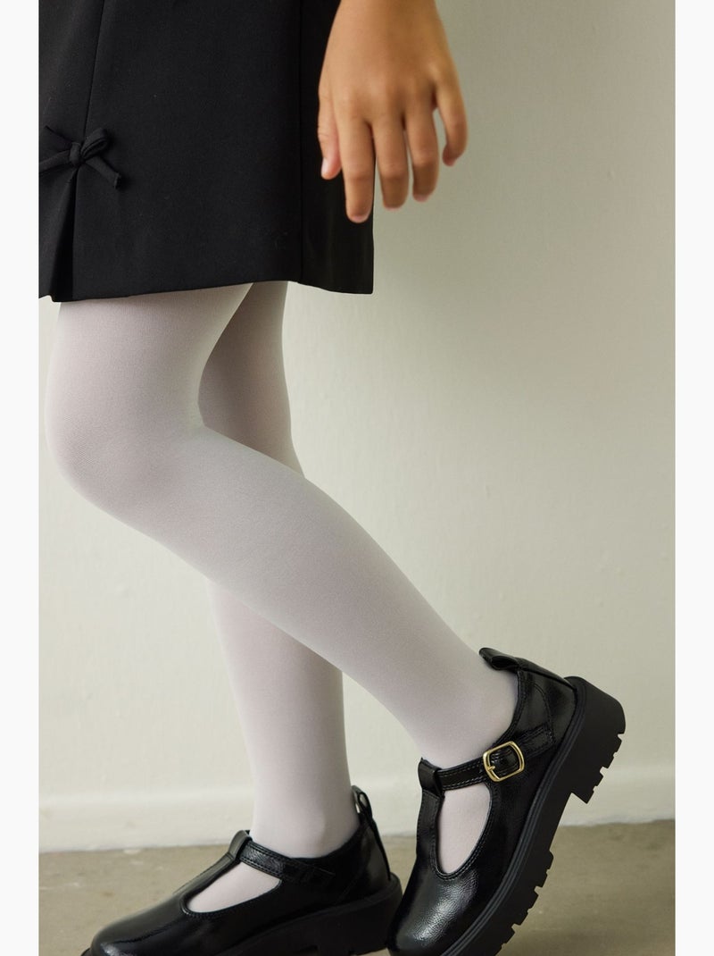 Enfant pretty micro collant penti Blanc - Kiabi