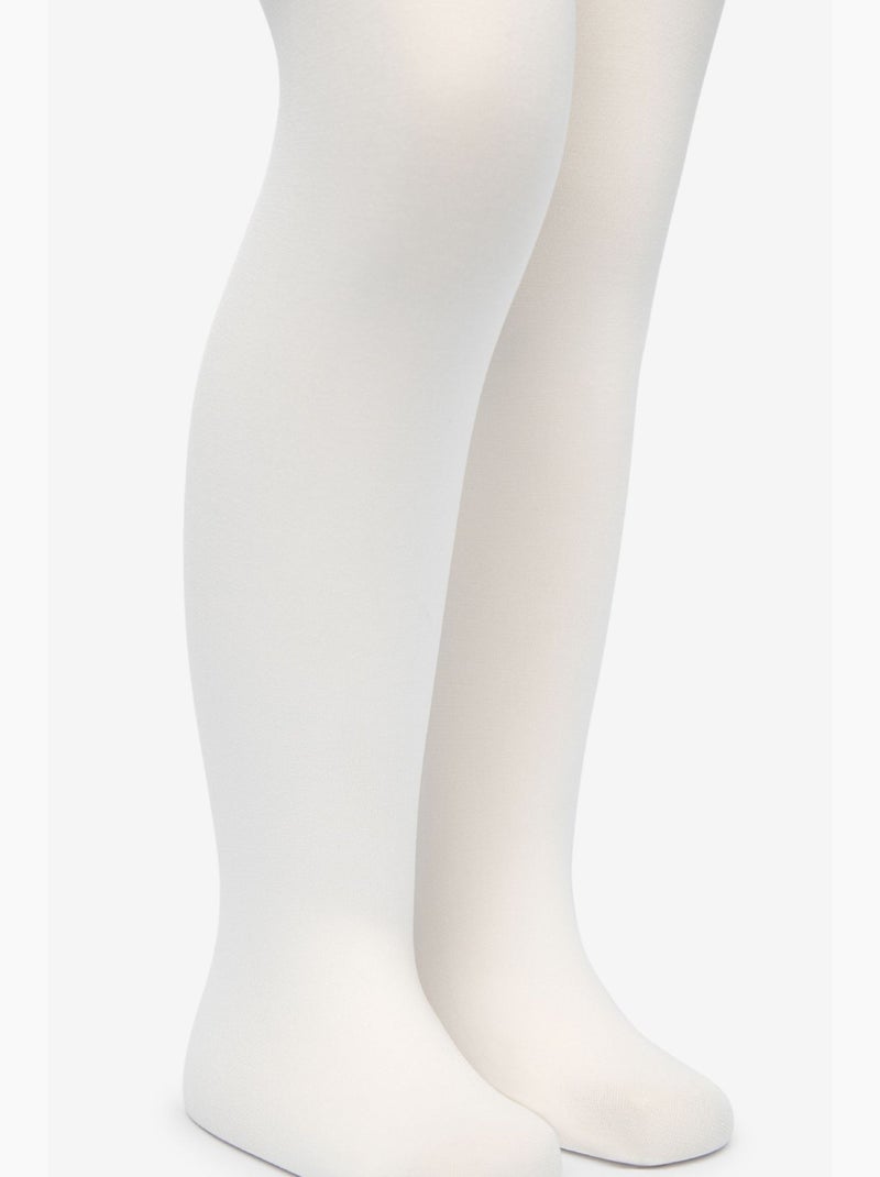 Enfant pretty my size one size collant penti Blanc - Kiabi