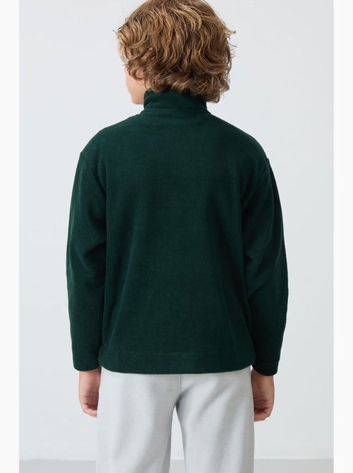 Enfant sweat-shirt demi-zip brodé tommy - Kiabi Enfant sweat-shirt demi-zip brodé tommy - Kiabi