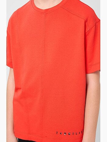 Enfant t-shirt oversize à col rond tommy