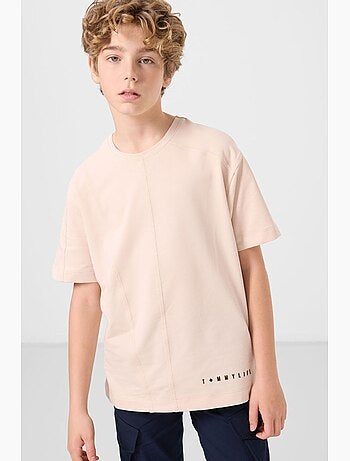 Enfant t-shirt oversize à col rond tommy