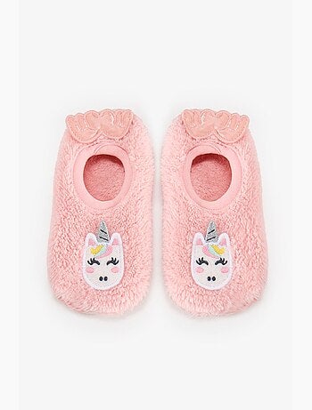 Enfant unilove chaussettes d’intérieur à motif licorne penti