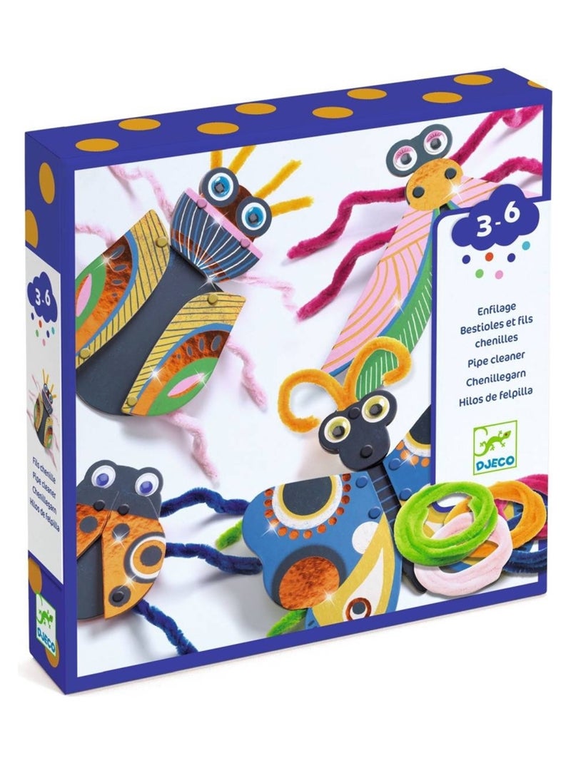Enfilage Bestioles et fils chenilles N/A - Kiabi