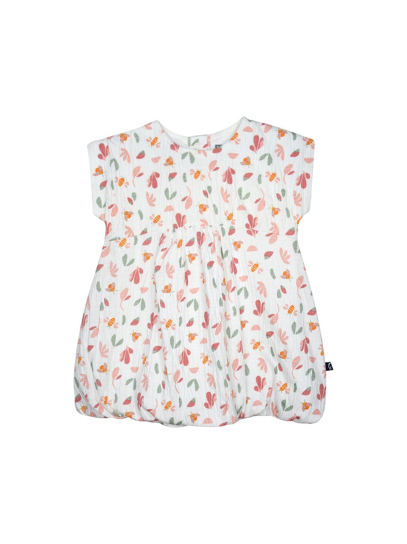Ensembe Robe + bandeau Romane Sucre d'orge Rose - Kiabi
