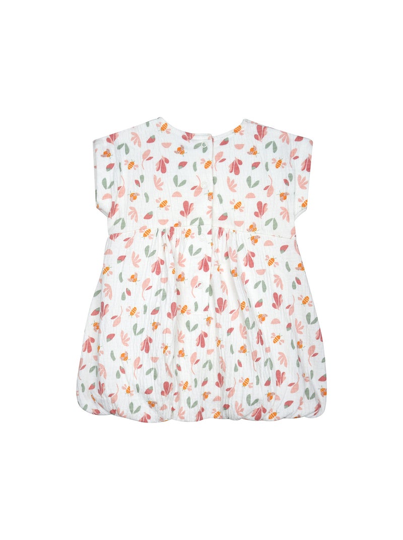 Ensembe Robe + bandeau Romane Sucre d'orge Rose - Kiabi