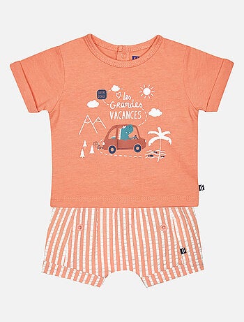 ENSEMBELE TEE SHIRT SHORT GERALD NAISSANCE