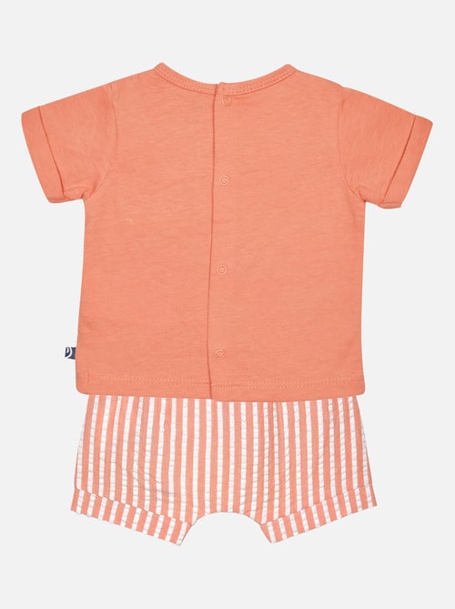 ENSEMBELE TEE SHIRT SHORT GERALD NAISSANCE - Kiabi