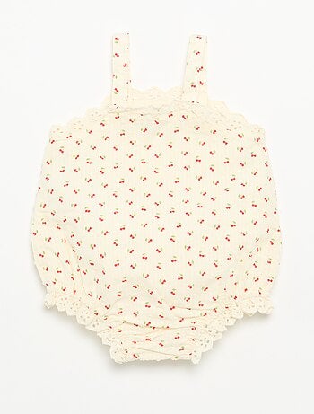 Ensemble 2 pièces - barboteuse + chapeau