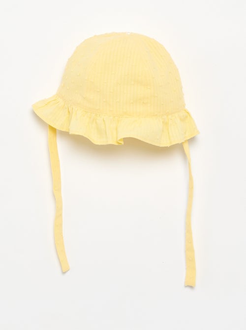 Ensemble 2 pièces - barboteuse + chapeau - Kiabi Ensemble 2 pièces - barboteuse + chapeau - Kiabi