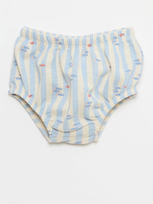 Ensemble 2 pièces - body + short - Kiabi