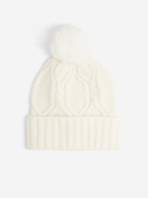 Ensemble 2 pièces - Bonnet à pompon + tour de cou - Kiabi Ensemble 2 pièces - Bonnet à pompon + tour de cou - Kiabi
