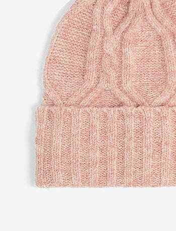 Ensemble 2 pièces - Bonnet à pompon + tour de cou