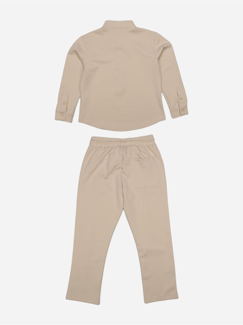 Ensemble  2 pièces - boom kids Crème - Kiabi