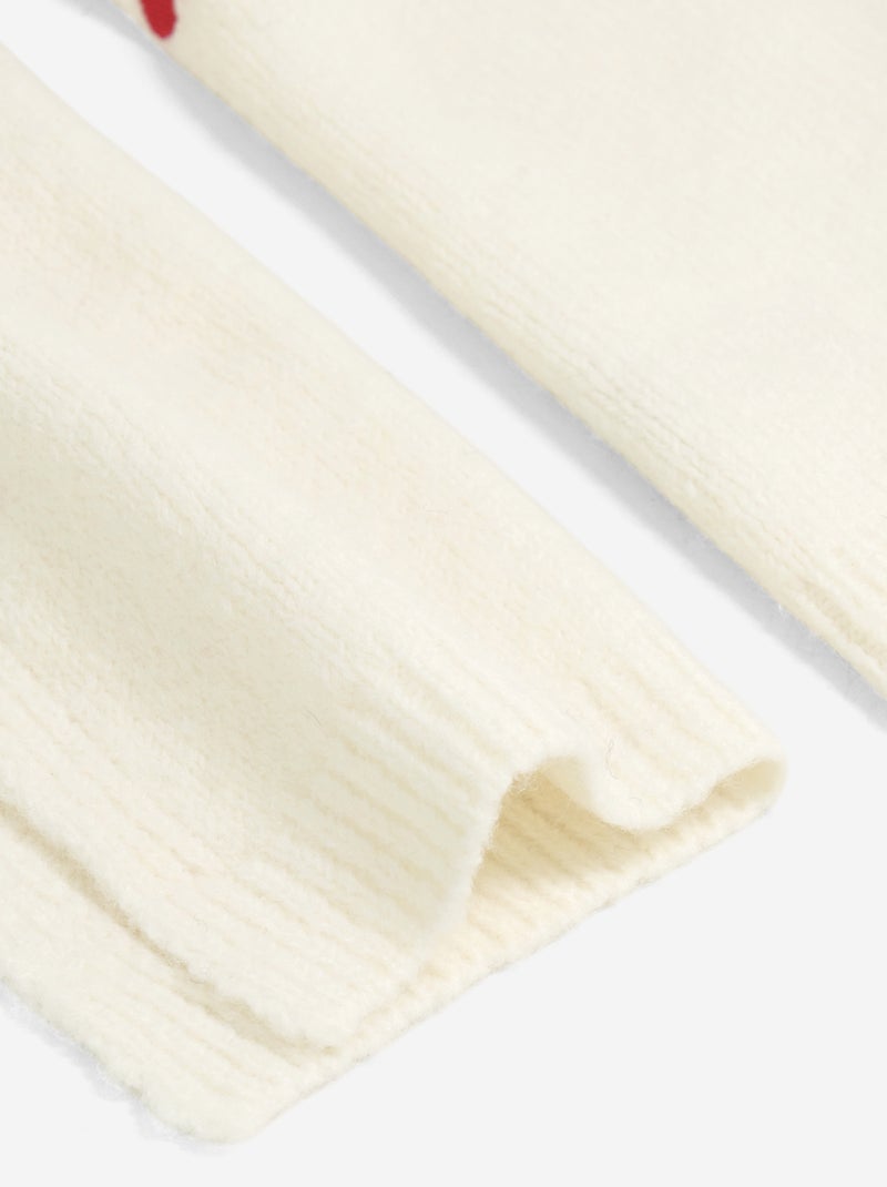 Ensemble 2 pièces - Echarpe + bonnet Blanc - Kiabi