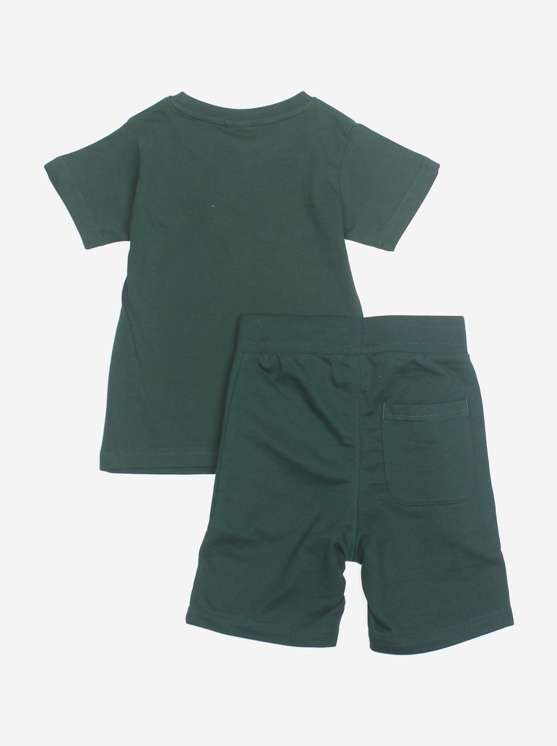 Ensemble  2 pièces - Kizco Vert - Kiabi