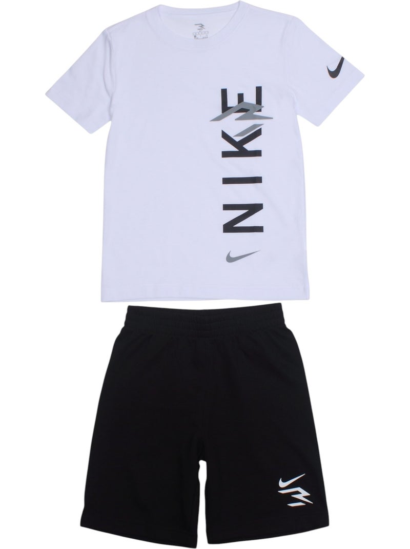 Ensemble  2 pièces - Nike Blanc Noir - Kiabi