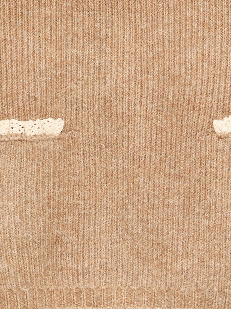 Ensemble 2 pièces - pull 2 en 1 + legging Marron clair - Kiabi