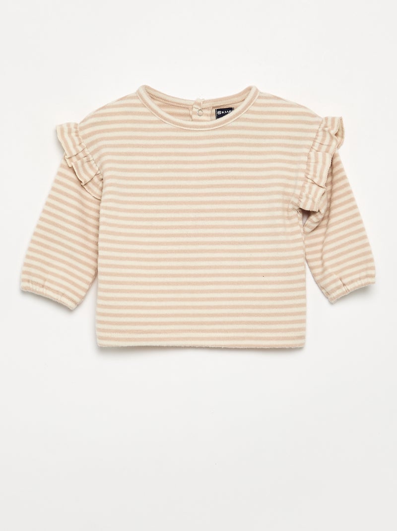 Ensemble 2 pièces - pull + legging Beige - Kiabi