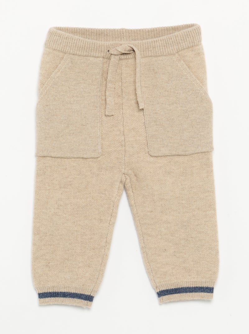 Ensemble 2 pièces - Pull + legging Beige - Kiabi