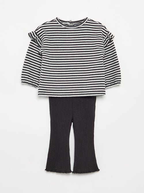 Ensemble 2 pièces - pull + legging - Kiabi