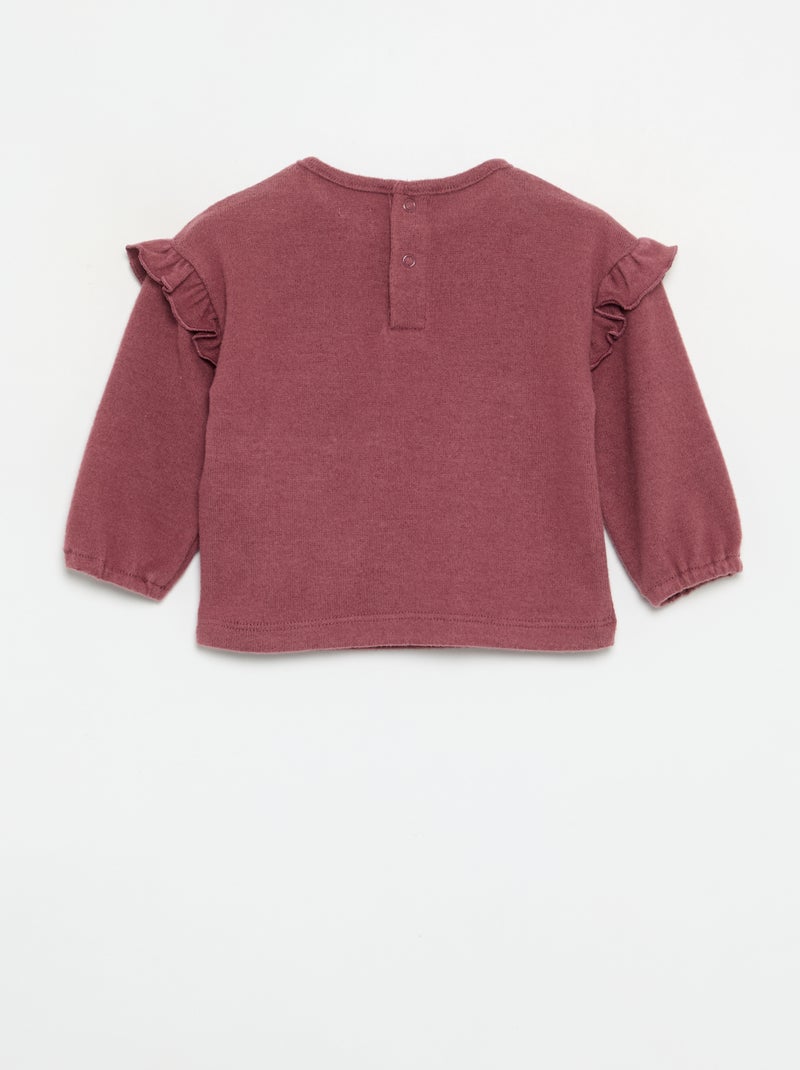 Ensemble 2 pièces - pull + legging Rose - Kiabi