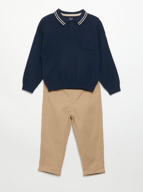 Ensemble 2 pièces - pull + pantalon - Kiabi Ensemble 2 pièces - pull + pantalon - Kiabi