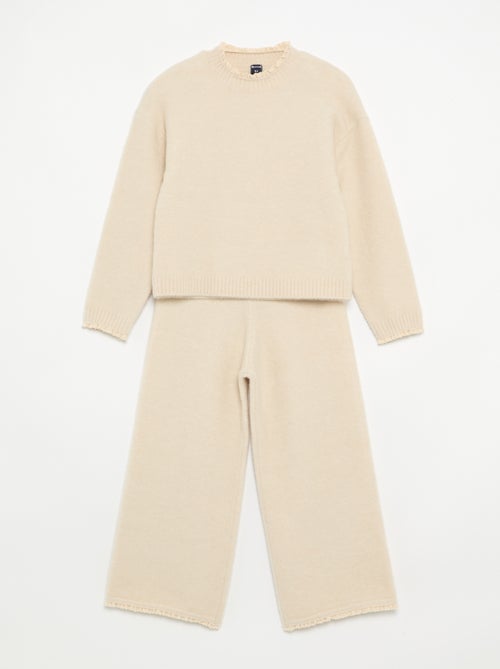Ensemble 2 pièces - Pull + pantalon - Kiabi