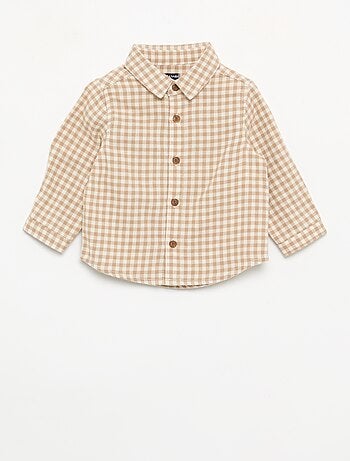 Ensemble 2 pièces - Salopette longue + Chemise à manches longues
