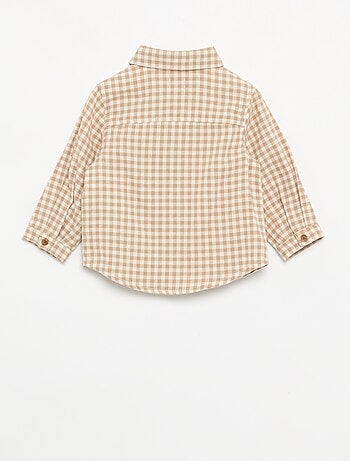 Ensemble 2 pièces - Salopette longue + Chemise à manches longues
