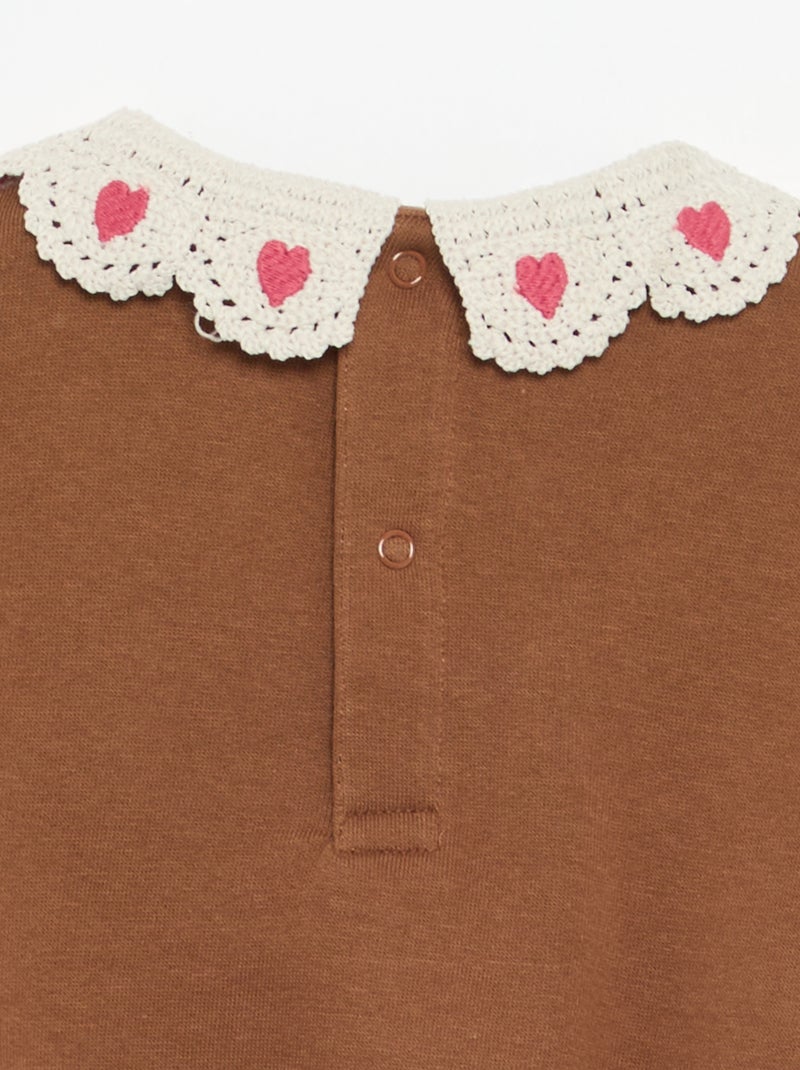 Ensemble 2 pièces - sweat + legging Marron - Kiabi