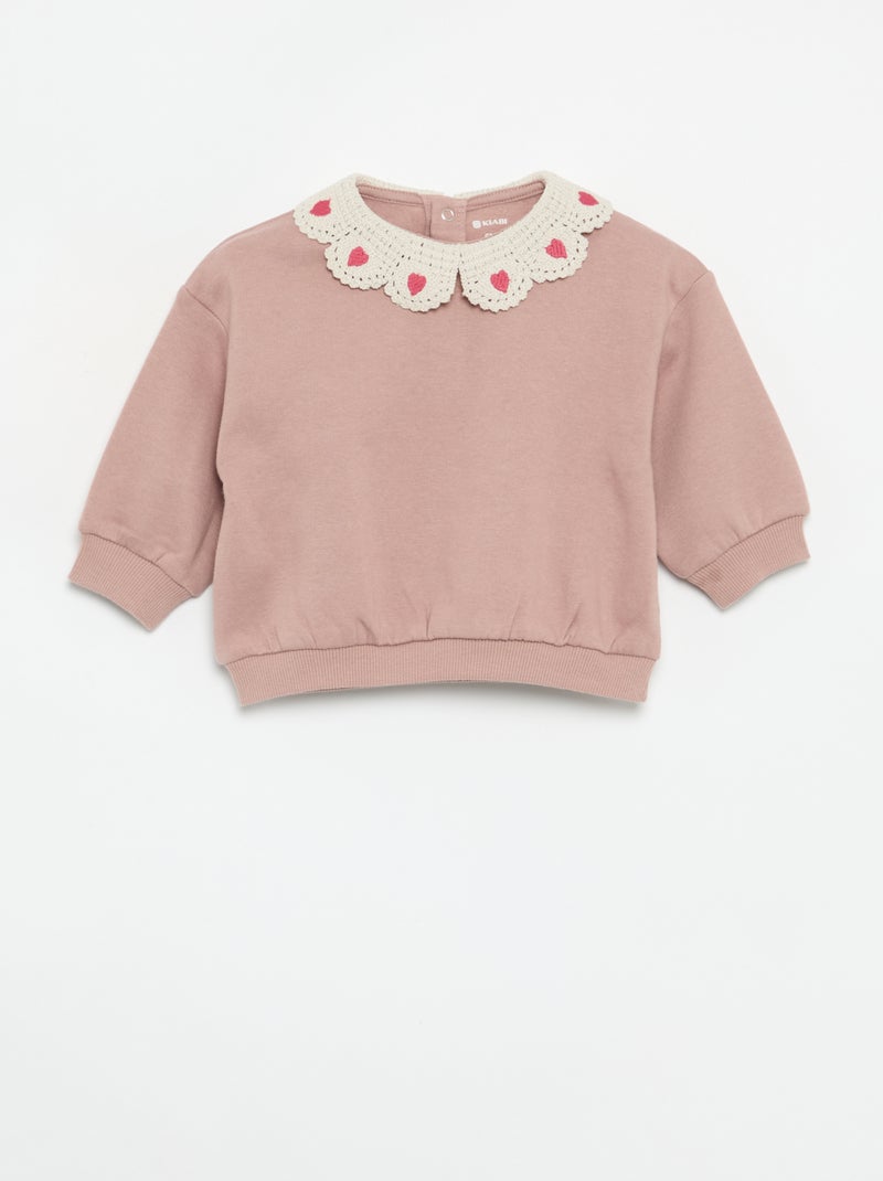 Ensemble 2 pièces - sweat + legging Rose - Kiabi