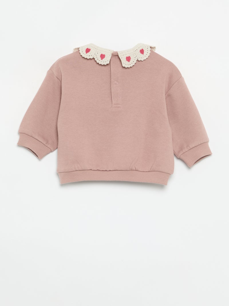 Ensemble 2 pièces - sweat + legging Rose - Kiabi