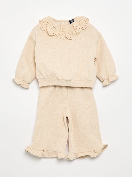 Ensemble 2 pièces - sweat + pantalon - Kiabi