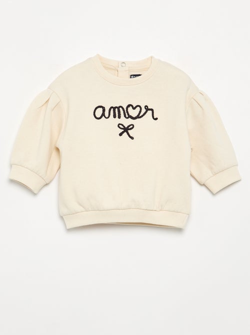 Ensemble 2 pièces - sweat + pantalon - Kiabi Ensemble 2 pièces - sweat + pantalon - Kiabi