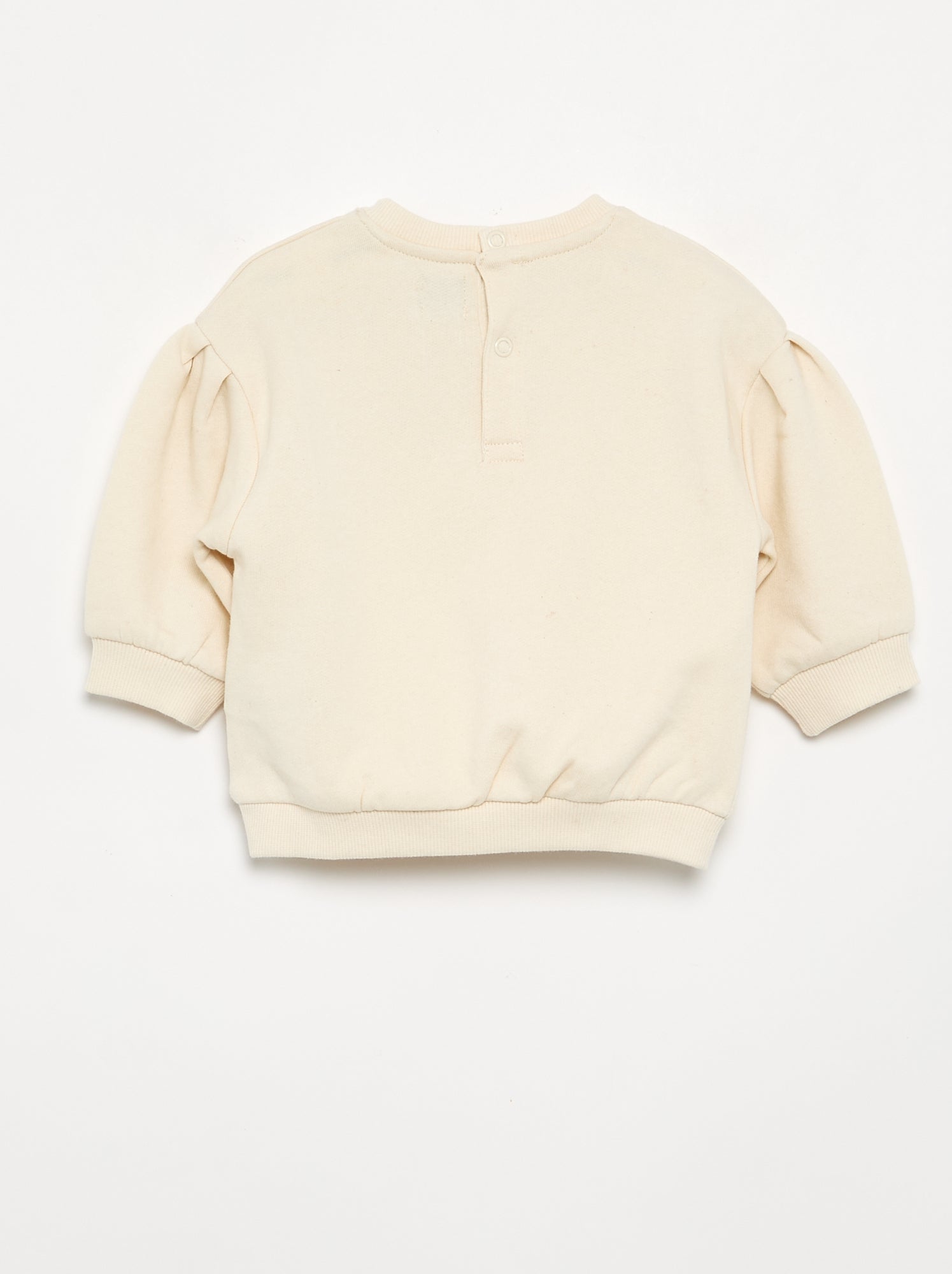 Ensemble 2 pièces - sweat + pantalon - Beige