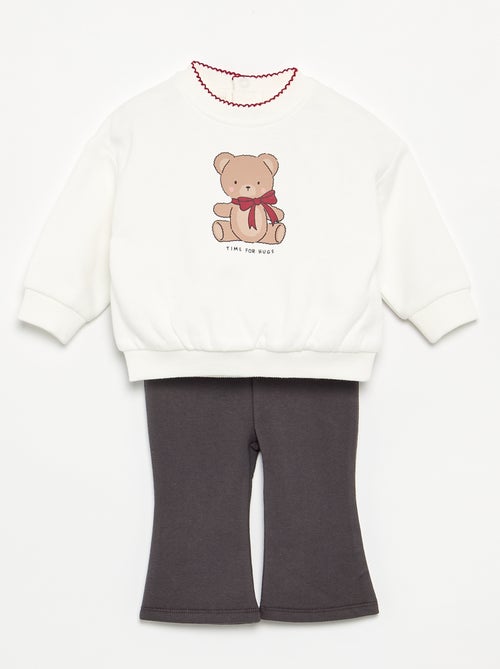 Ensemble 2 pièces - Sweat + pantalon - Kiabi Ensemble 2 pièces - Sweat + pantalon - Kiabi
