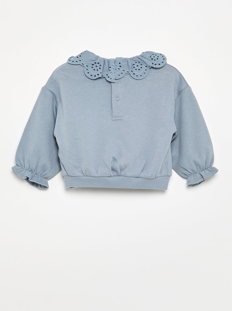 Ensemble 2 pièces - sweat + pantalon Bleu - Kiabi