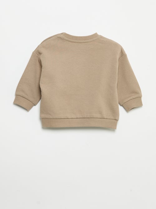 Ensemble 2 pièces - sweat + pantalon de jogging - Kiabi Ensemble 2 pièces - sweat + pantalon de jogging - Kiabi