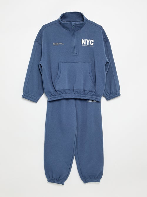 Ensemble 2 pièces - Sweat + pantalon de jogging - Kiabi Ensemble 2 pièces - Sweat + pantalon de jogging - Kiabi