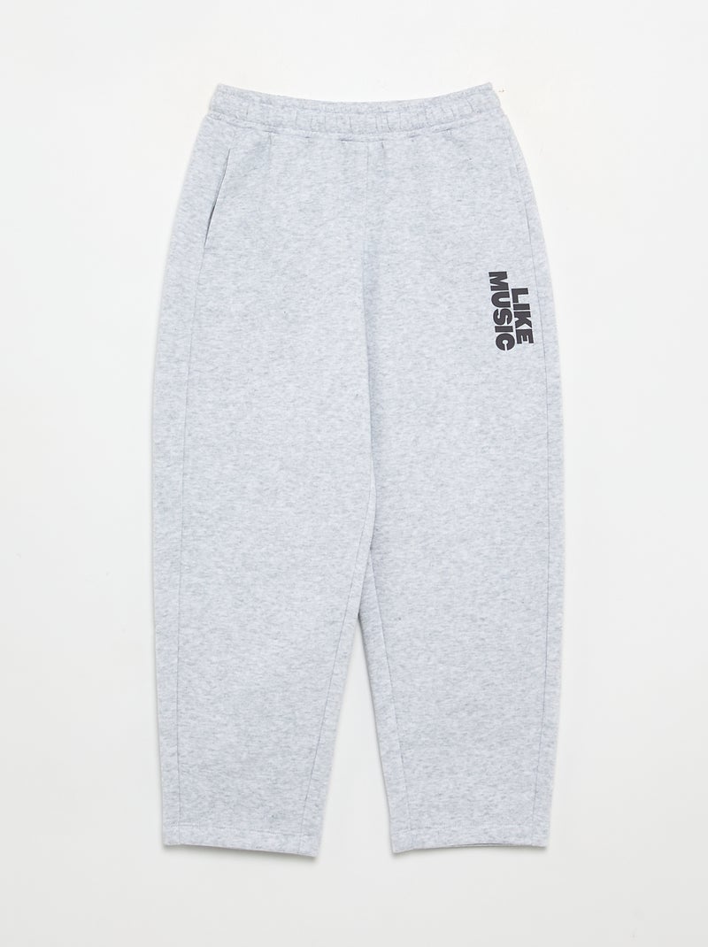 Ensemble 2 pièces - sweat + pantalon de jogging Gris - Kiabi