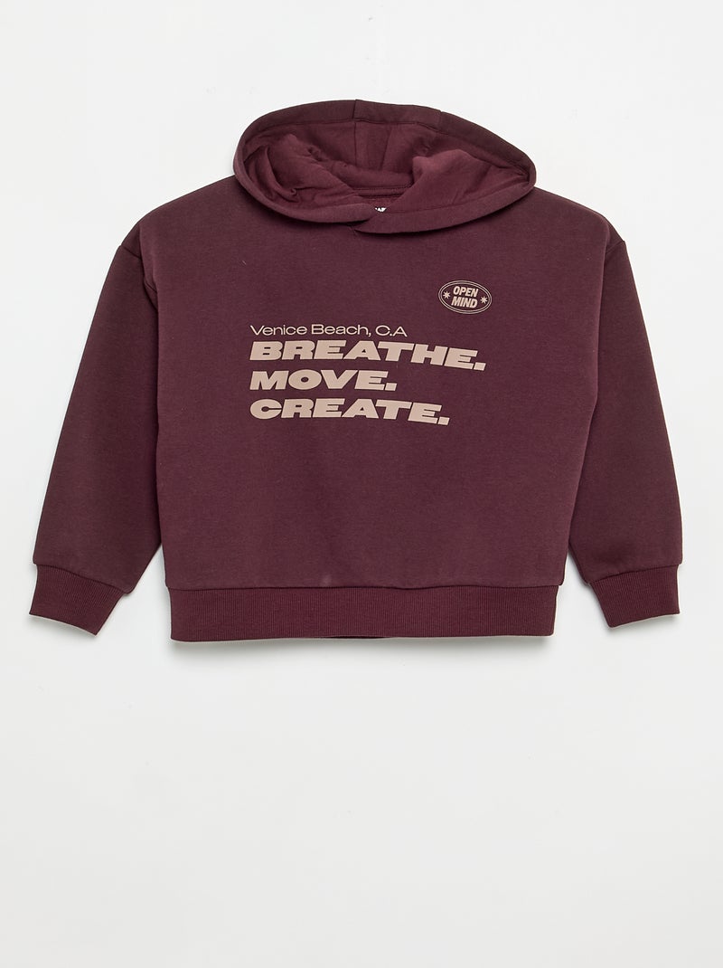 Ensemble 2 pièces - sweat + pantalon de jogging Violet - Kiabi