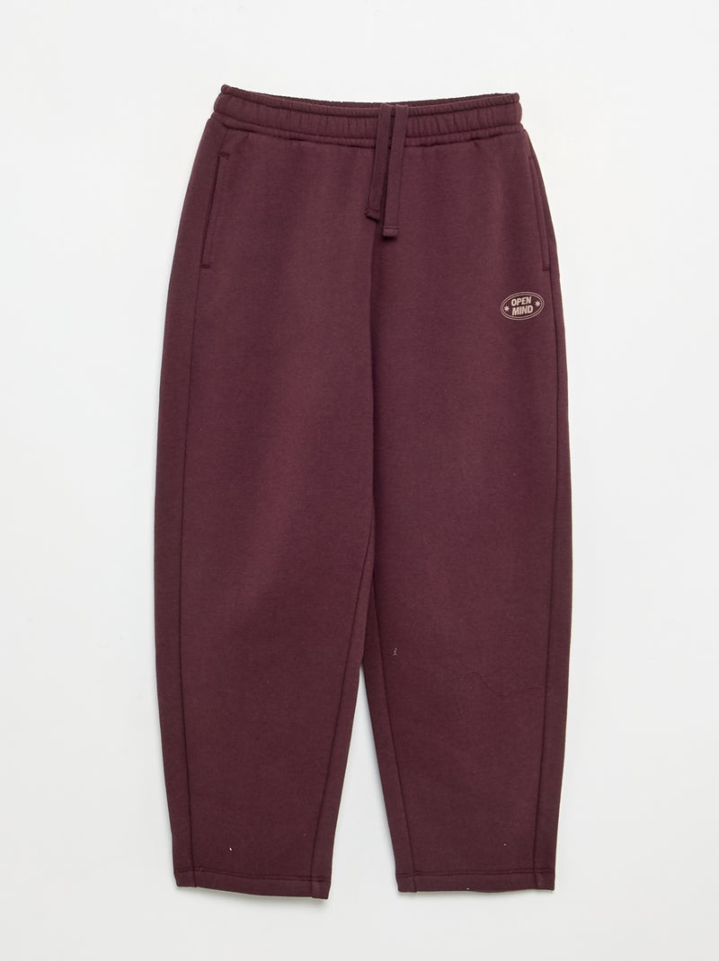 Ensemble 2 pièces - sweat + pantalon de jogging Violet - Kiabi