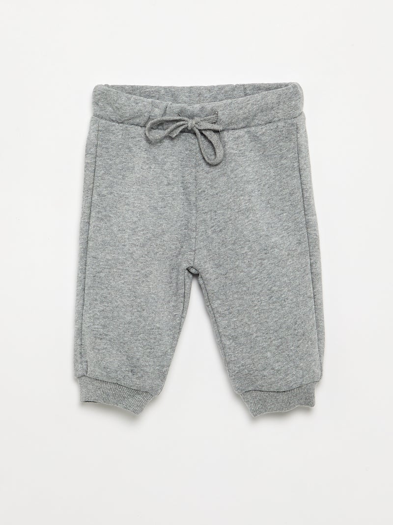 Ensemble 2 pièces - Sweat + pantalon Gris - Kiabi