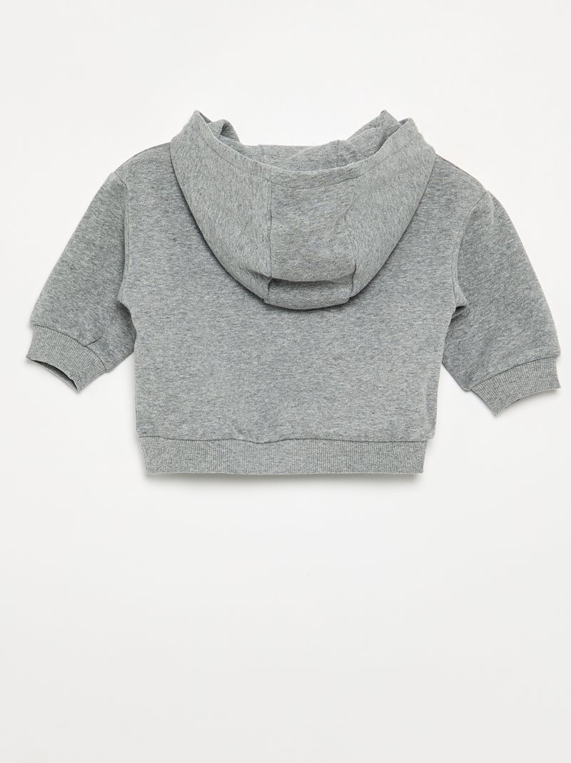 Ensemble 2 pièces - Sweat + pantalon Gris - Kiabi