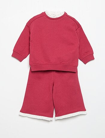 Ensemble 2 pièces - Sweat + pantalon large