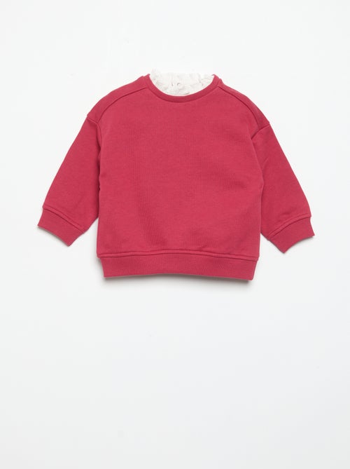Ensemble 2 pièces - Sweat + pantalon large - Kiabi