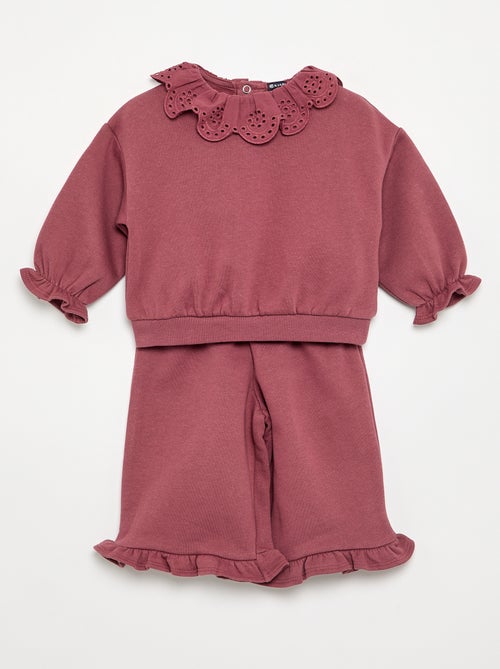 Ensemble 2 pièces - sweat + pantalon - Kiabi