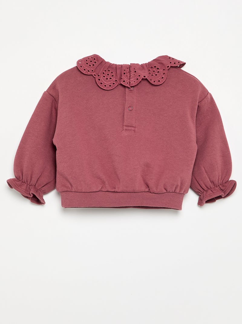 Ensemble 2 pièces - sweat + pantalon Rose - Kiabi